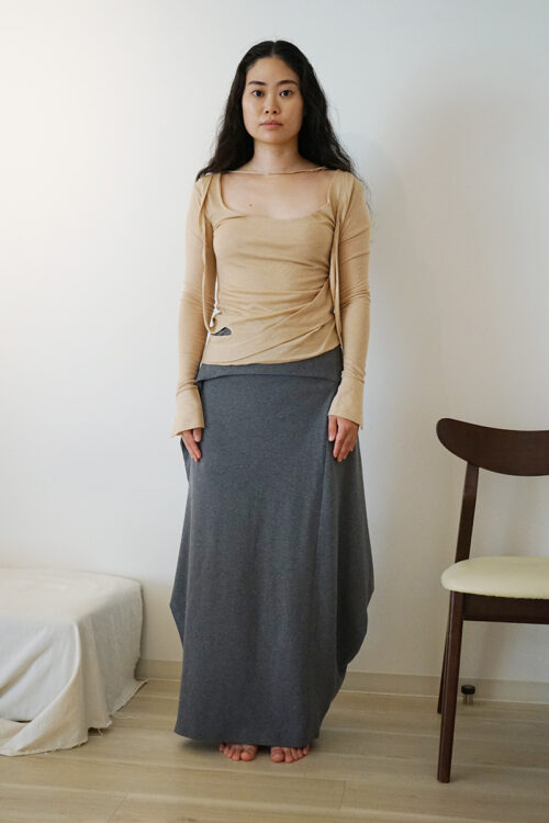 MORPH DRAPED TOP