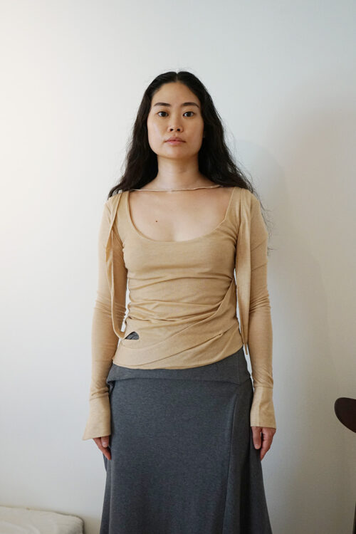 MORPH DRAPED TOP