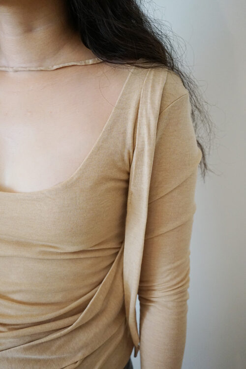 MORPH DRAPED TOP