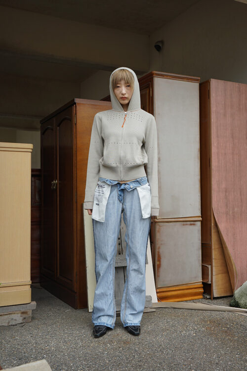 Yani's Salon Taupe Dot Hoodie