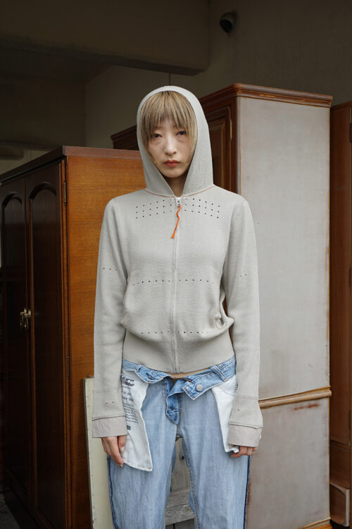Yani's Salon Taupe Dot Hoodie