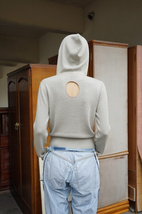 Yani's Salon Taupe Dot Hoodie