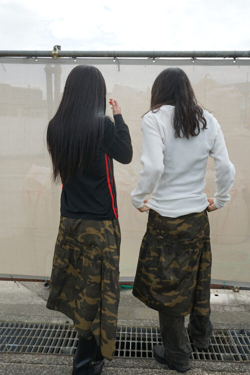 Spiral camo skirt (limited edition)