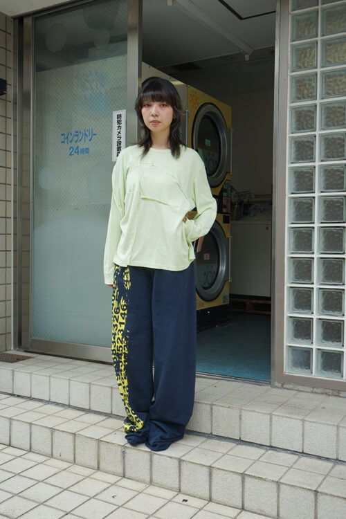 Long-sleeve Tuck Tee