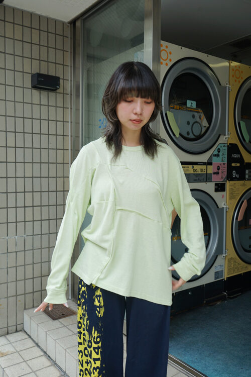 Long-sleeve Tuck Tee