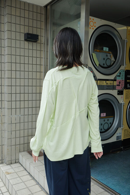 Long-sleeve Tuck Tee