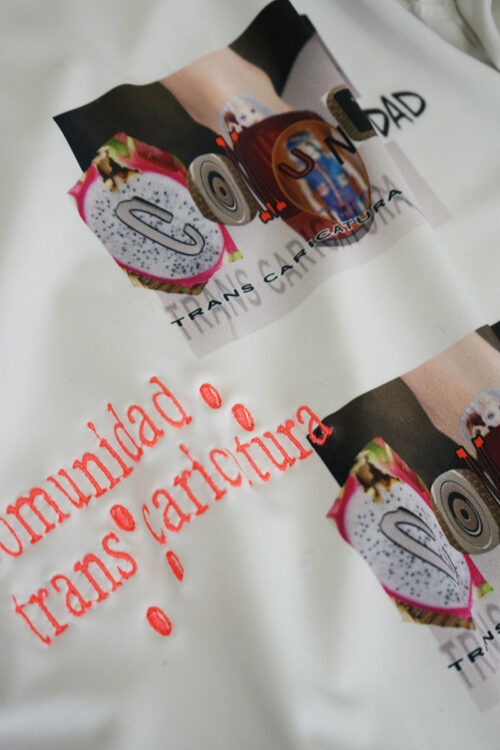 Embroidery stretch long sleeve