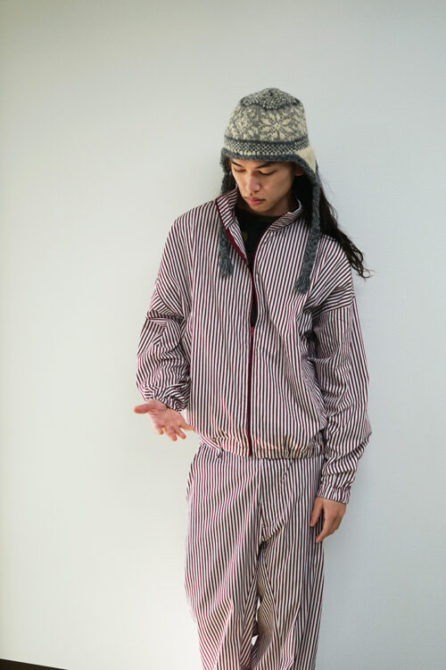 Striped Poplin DCO Jacket