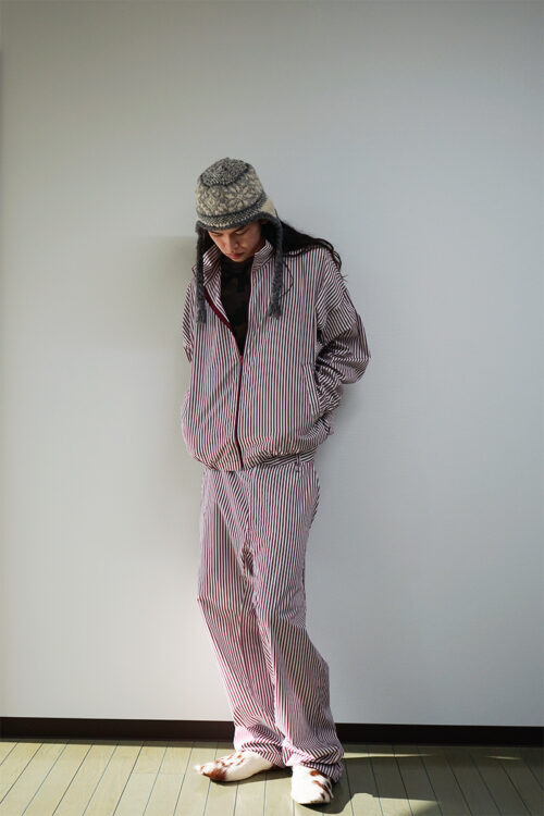 Striped Poplin DCO Jacket