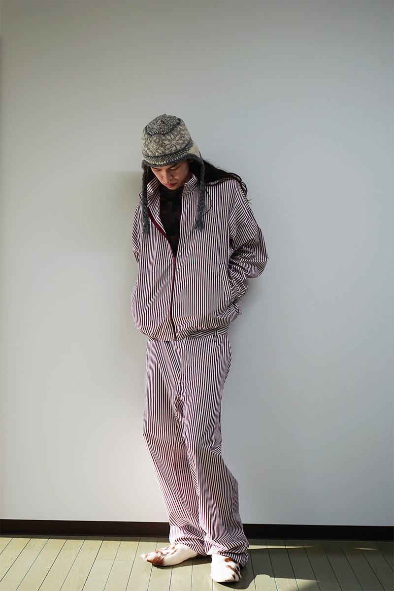 Striped Poplin DCO Jacket