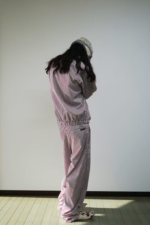 Striped Poplin DCO Jacket