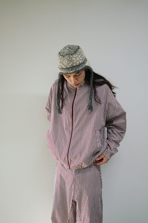 Striped Poplin DCO Jacket