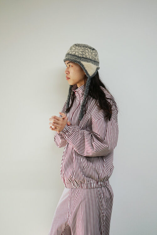 Striped Poplin DCO Jacket