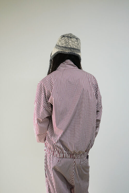 Striped Poplin DCO Jacket