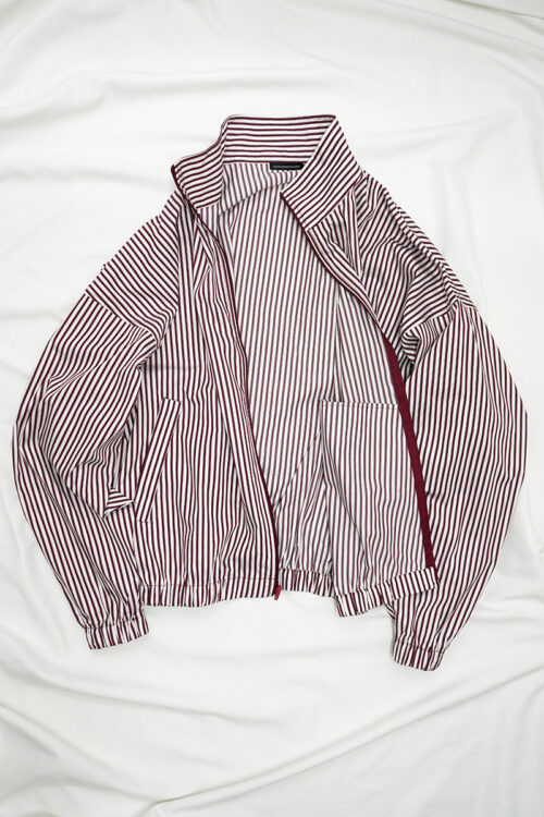 Striped Poplin DCO Jacket