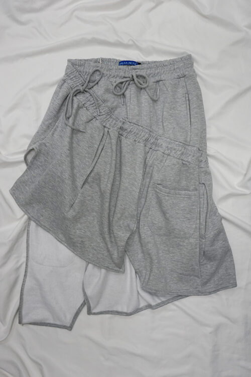 SPIRAL SWEATPANTS SKIRT