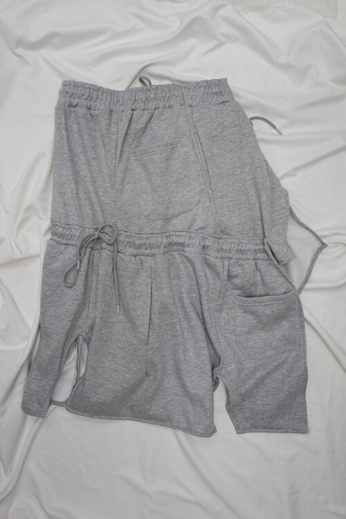 SPIRAL SWEATPANTS SKIRT