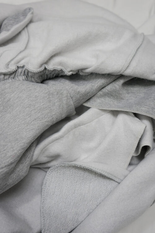 SPIRAL SWEATPANTS SKIRT