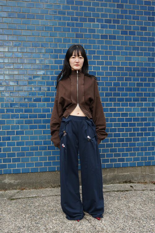 Upside Down Sweatshirt / Brown