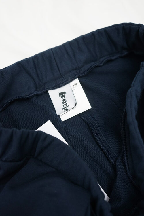 Button twist pants / Navy