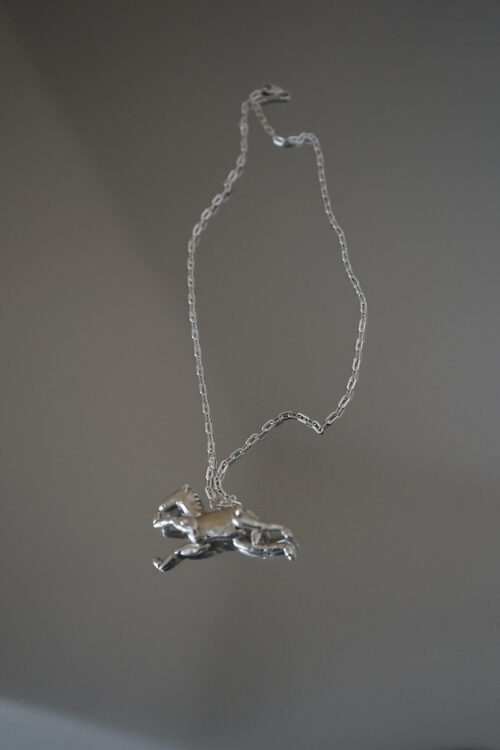 HORSE PUPPET NECKLACE