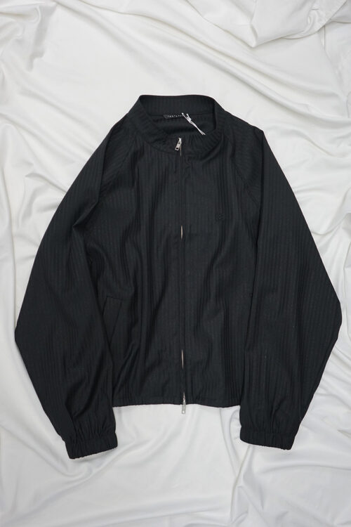 430000-zj-0126 BLACK STRIPE JACKET