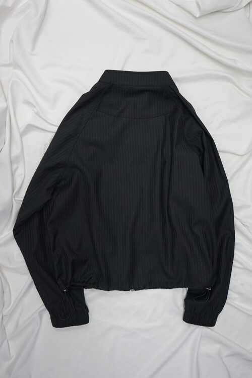 430000-zj-0126 BLACK STRIPE JACKET