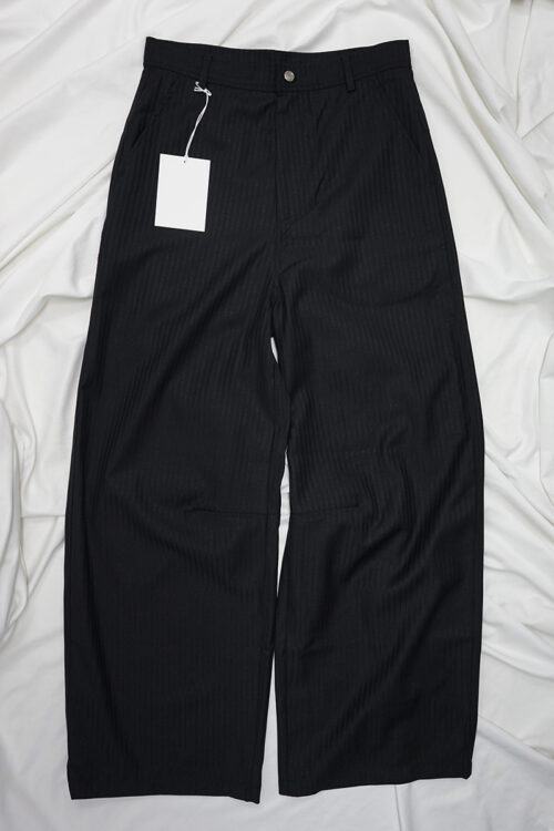 430000-wp-0126 BLACK STRIPE TROUSERS
