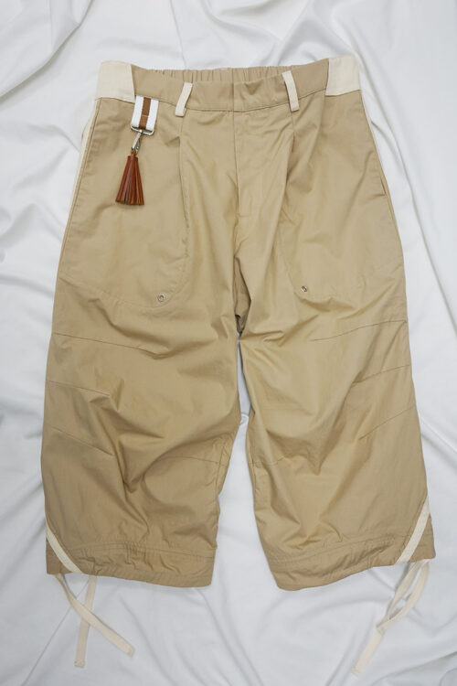 Khaki Running Capris