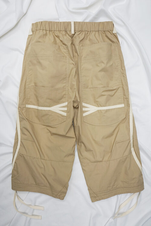 Khaki Running Capris