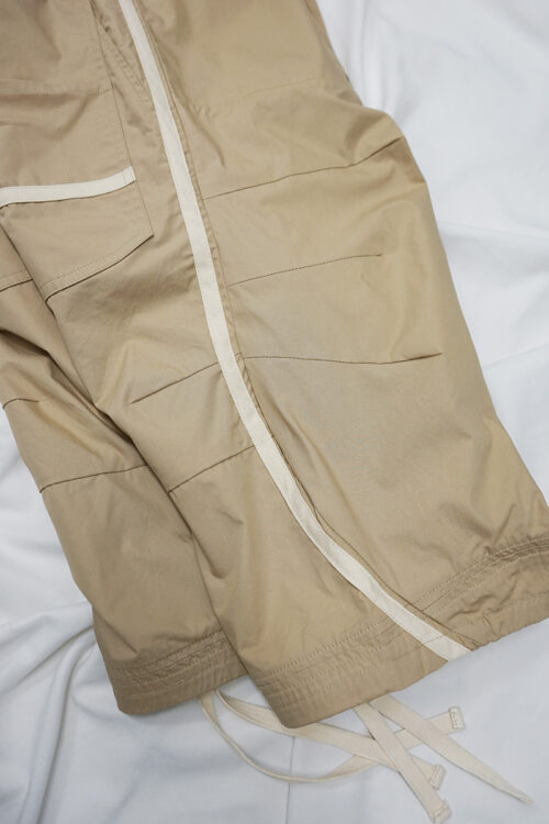 Khaki Running Capris