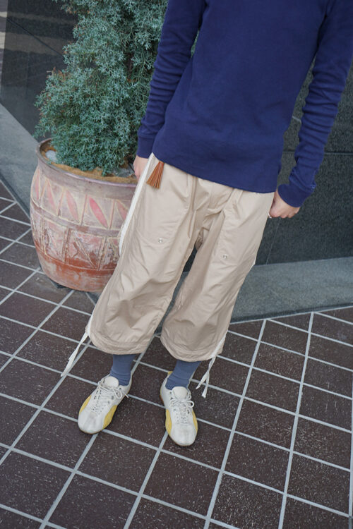 Khaki Running Capris