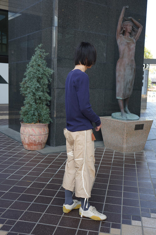 Khaki Running Capris