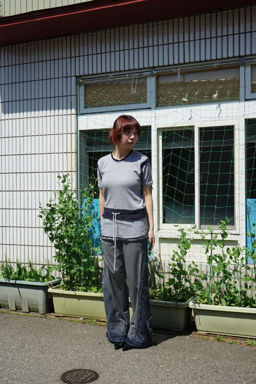 Cotton Trim Tee