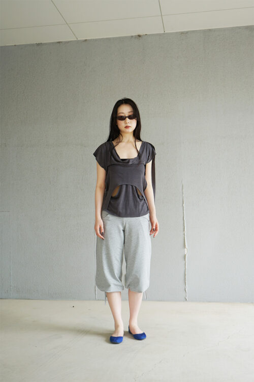 ANTRO GREY TOP