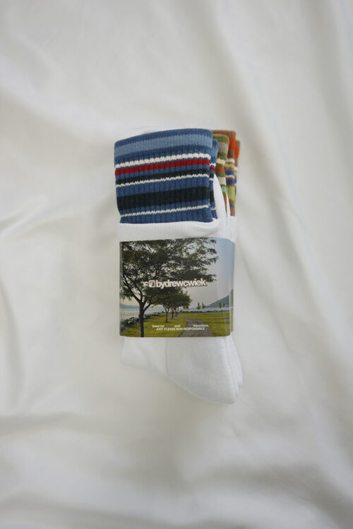 Layered Striped Hiking socks