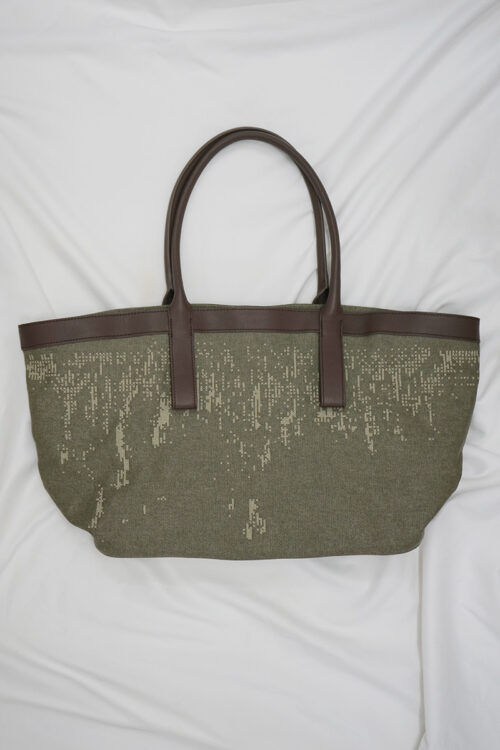 DIRT GREEN DIGI TOTE BAG