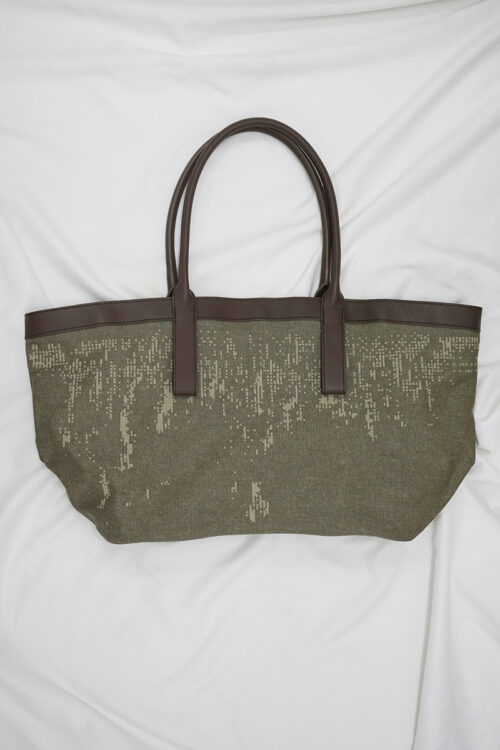 DIRT GREEN DIGI TOTE BAG