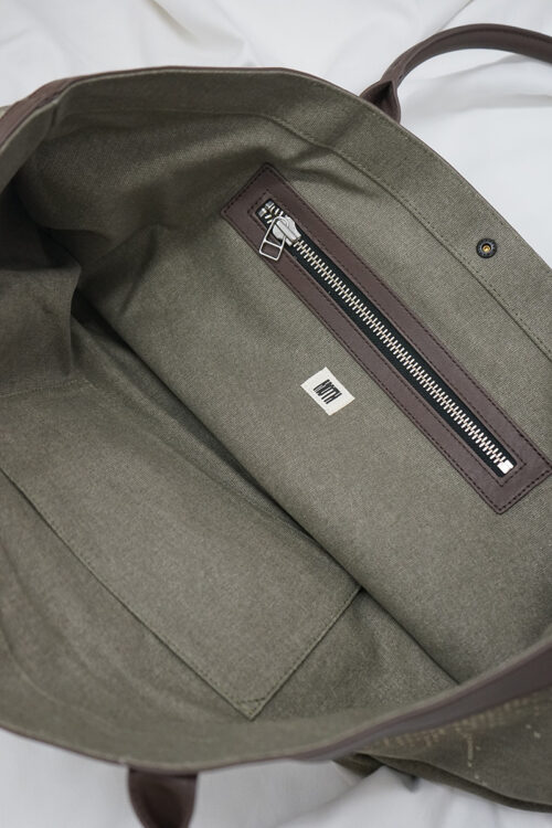 DIRT GREEN DIGI TOTE BAG