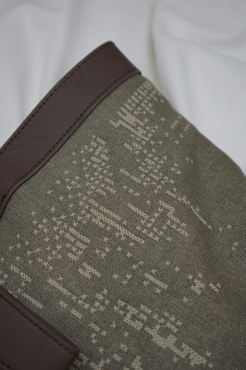 DIRT GREEN DIGI TOTE BAG