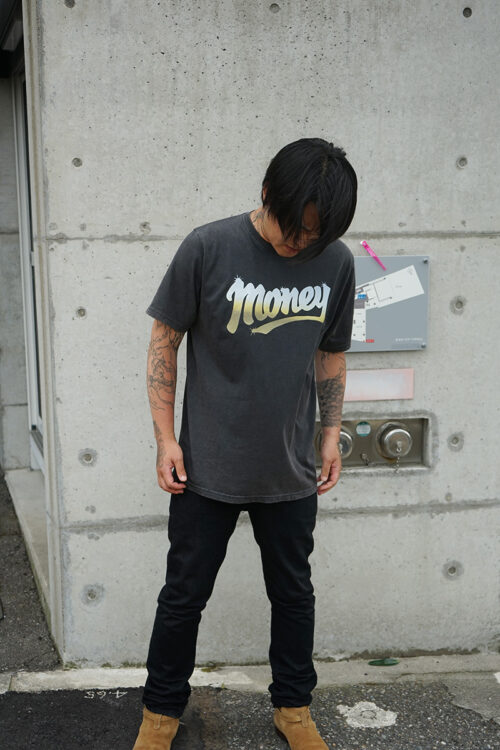 Money Tee Faded Black